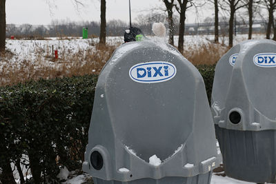 We plassen ijsklontjes vandaag. © De Brouwer