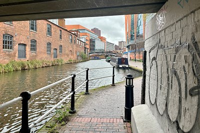 Birmingham staat bekend om zijn kanaaltjes. © Ajax Life