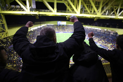 De gelijkmaker komt er na een uur via Gloukh. © De Brouwer