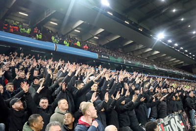 Maar we blijven onze club steunen. © De Brouwer