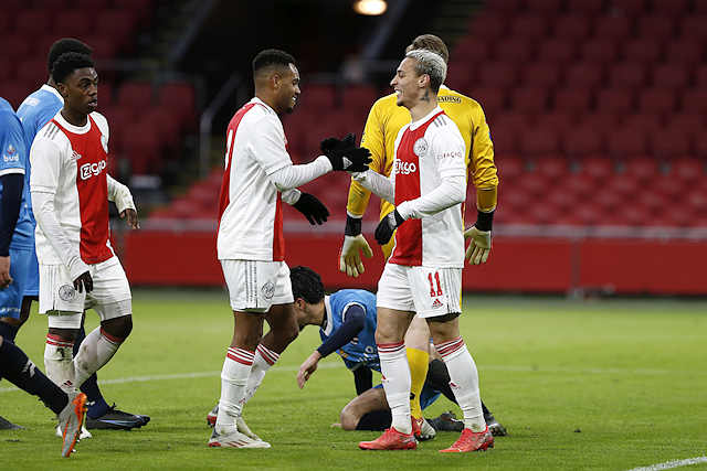 Vooral Danilo scoort er lustig op los! © De Brouwer