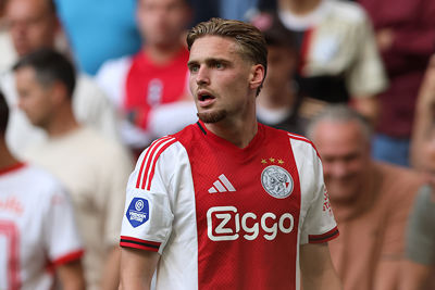 Taylor is nog altijd ‘gewoon’ speler van Ajax. © De Brouwer