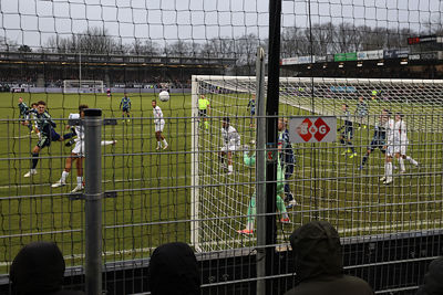 Tot onze opluchting knikt Baas de 0-3 tegen de touwen. © De Brouwer