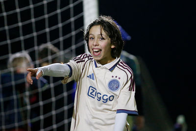 Bedankjes voor de gever van de assist. © De Brouwer