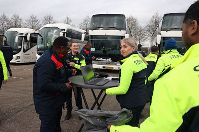 Na Birmingham kunnen we al snel door richting Rotterdam. © De Brouwer