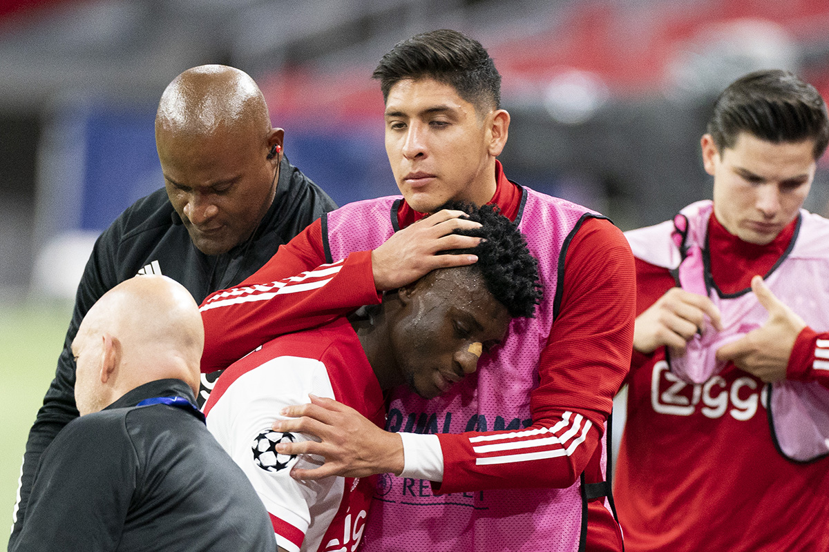 Kudus heeft het idee dat zijn geblesseerde knie goed herstelt