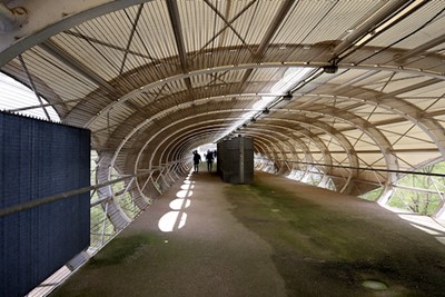 Deze tunnel wordt maar een paar keer per jaar gebruikt. © De Brouwer