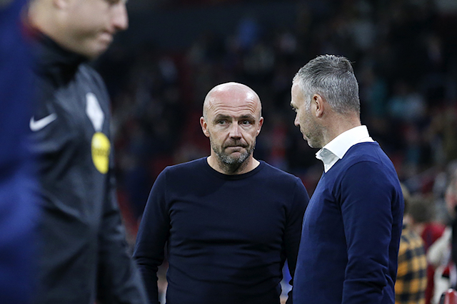 Tsja Alfred, dinsdag moet het toch echt véél beter. © De Brouwer