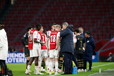 Garcia grijpt zijn kans om de klokken gelijk te zetten. © De Brouwer