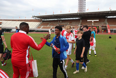 De winnende ploeg bij Ajax Jonge Schare. © De Brouwer