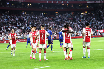 Gloukh is na rust flink op schot. © SV Ajax
