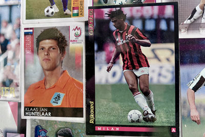 Twee Ajaxlegendes naast elkaar. © Ajax Life