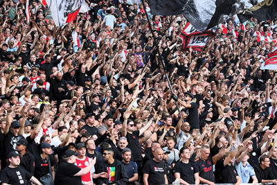 De goals worden goed ontvangen. © SV Ajax
