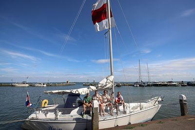 Zij maakten er een bootcombi van. © De Brouwer