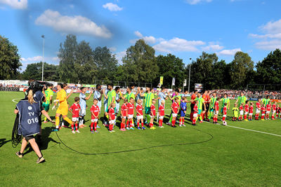 Een soort Ajax - ADO, maar dan anders. © SV Ajax