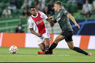 Timber laat zich ook tegen Sporting weer zien... Goed zeg! © Ajax Life