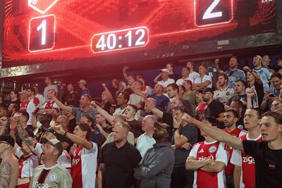Negentig minuten lang... © SV Ajax