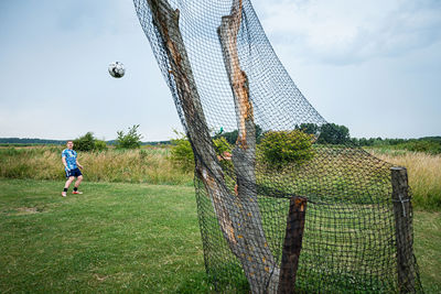 Soms is de ghole een net. © Pro Shots