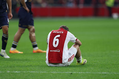 Afgelopen. Twee dure punten onnodig door het putje. © De Brouwer