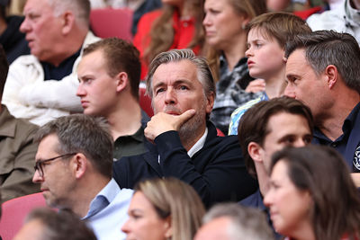 Het is altijd goed om Richard Witschge te zien. © De Brouwer