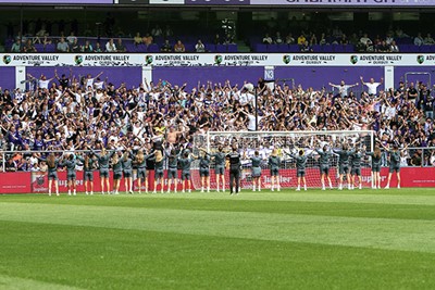 Ook de Anderlecht Vrouwen kregen applaus op de Open dag in Brussel. © SV Ajax