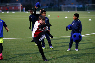 Hier wordt een pegel afgevuurd. © De Brouwer