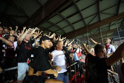 Zij zien Ajax dus uiteindelijk ruim winnen. © De Brouwer