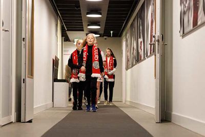 Prijswinnaartjes op pad door de Johan Cruijff Arena! © Pro Shots