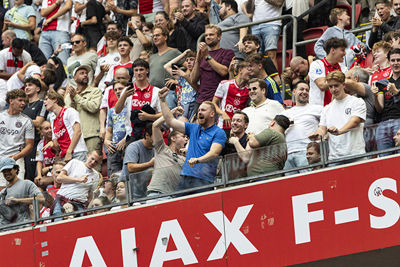 De goal wordt goed ontvangen. © Björn Martens