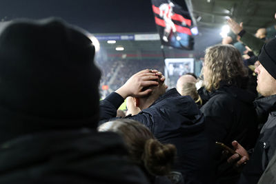 Ajax speelt matig en we zien het voor onze ogen gebeuren. © De Brouwer