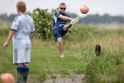 Been van elastiek, hoor. © Pro Shots