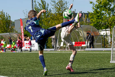 Twee kleine Zlatans in de dop. © Pro Shots