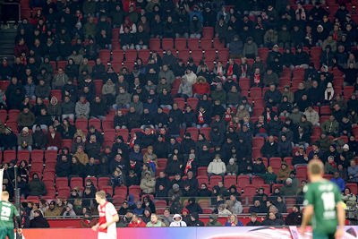 Een pijnlijk beeld, maar het zegt veel over de situatie in Amsterdam. © De Brouwer