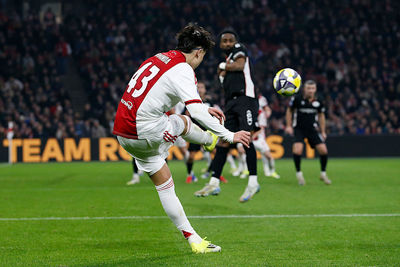 Bounida speelt een ongelukkige wedstrijd. © De Brouwer