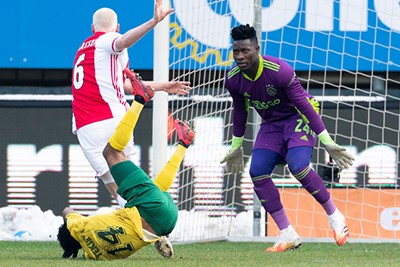 Fortuna is enthousiast, voetbalt lekker mee en Ajax maakt het zichzelf lastig. © Pro Shots