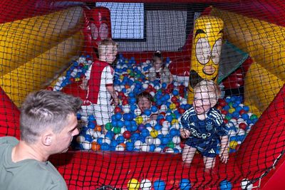 Geen fandag zonder ballenbak. © Pro Shots