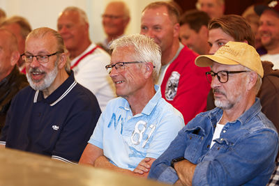 Het duo krijgt de lachers op de hand. © Pro Shots