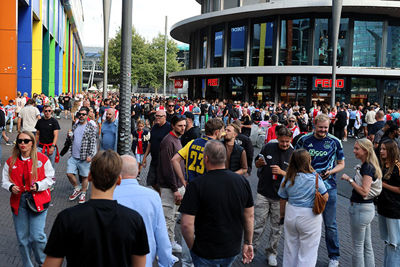 We bespeuren hernieuwd enthousiasme rondom het stadion. © SV Ajax