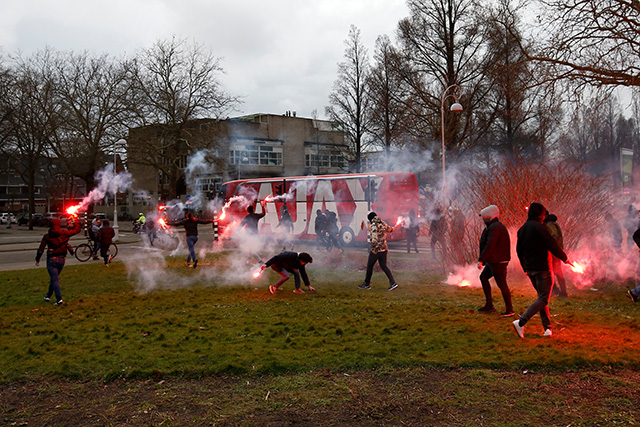 Dichterbij dan dit komen we helaas even niet, in deze tijden. © De Brouwer