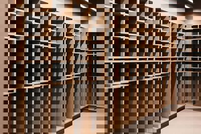 Het rek voor de kicksen. © AFC Ajax