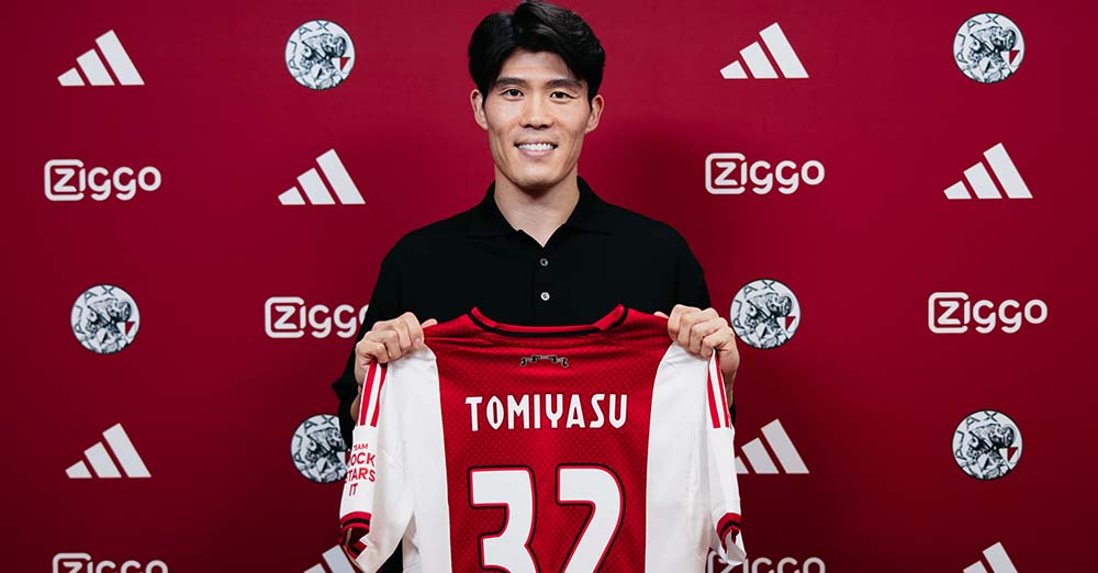 Tomiyasu wil voorbeeld zijn voor jonge spelers binnen en buiten veld