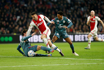 De hoofdrol is deze middag echter voor Dusan. © De Brouwer