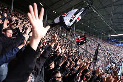 We zien PSV zijn sportieve plicht doen. Beseft Ajax dat ook? © De Brouwer