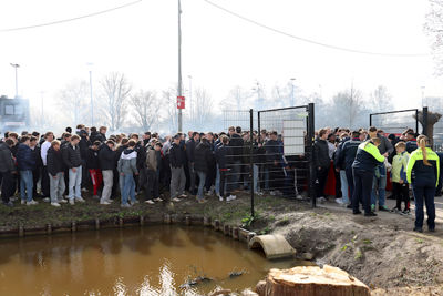 Hallo, wij komen de training bekijken. © De Brouwer