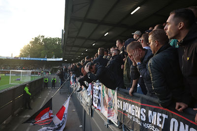 Het spel is lange tijd niet denderend. © De Brouwer