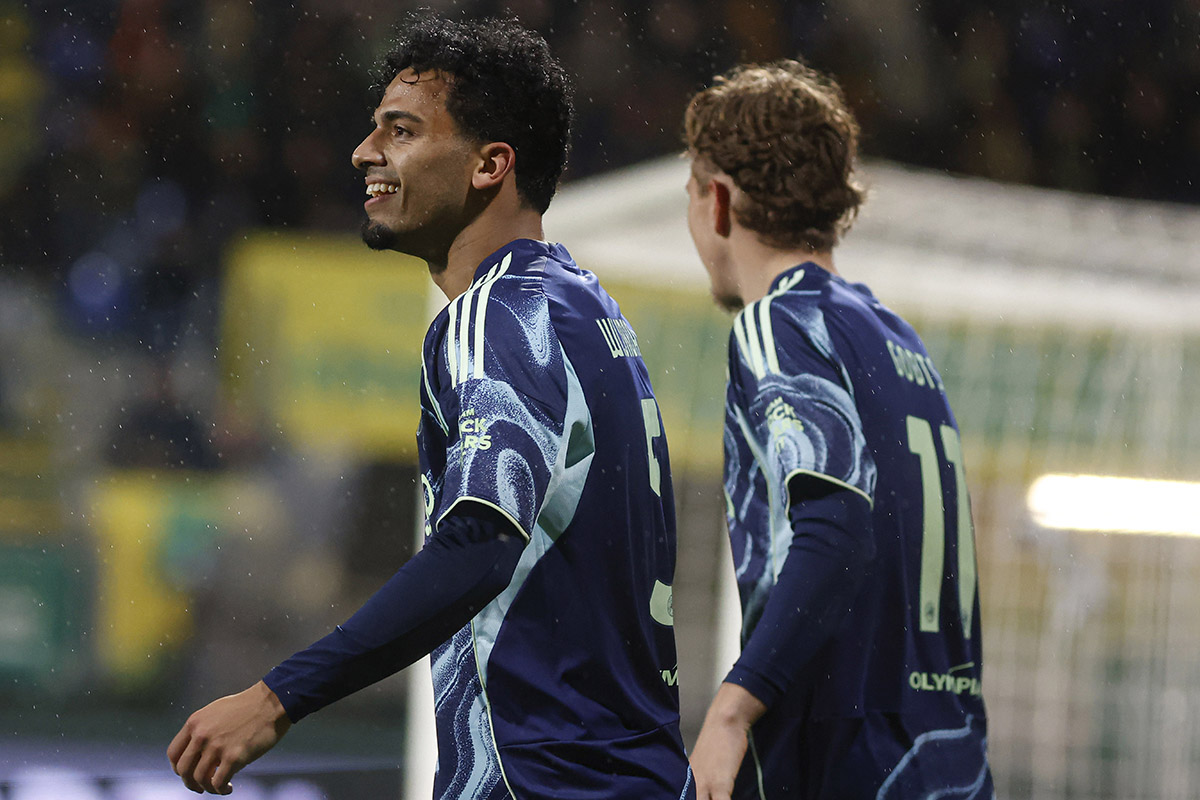 Wijndal voorspelde zijn eerste Ajaxgoal al bij teamgenoten