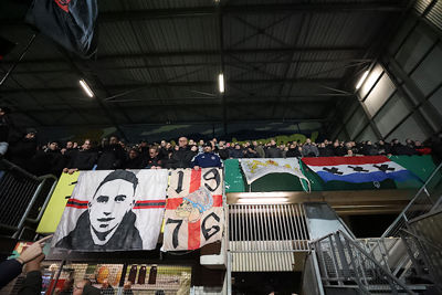 Het valt niet mee in de eerste helft... © De Brouwer