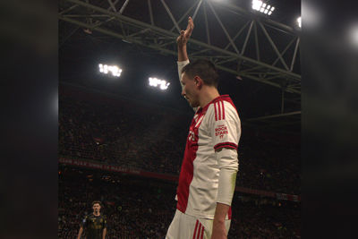 Berghuis verschijnt vlak voor de lens! © Mick Berntsen