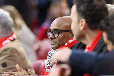 Hij lijkt al te voelen dat Ajax er zeker nog niet is... © De Brouwer