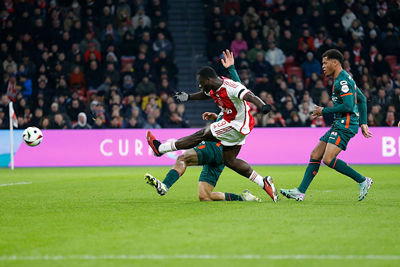 Gelukkig is Brobbey op dreef. Bam! © De Brouwer